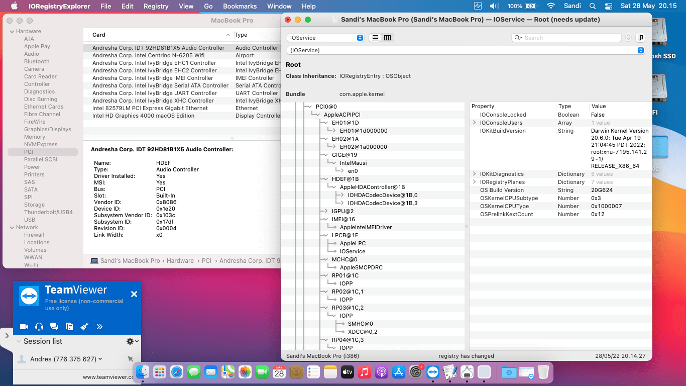 HP EliteBook 2570P 2nd [IvyBridge   Intel HD 4000 + PS2]   OpenCore 10